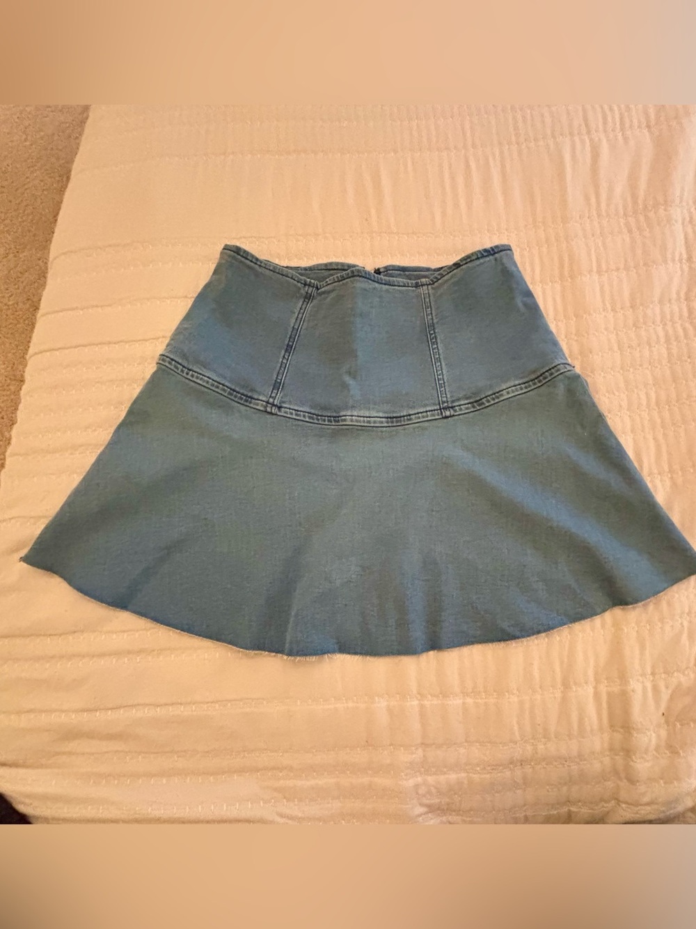 We the Free Highlands Denim Skirt